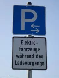 Parken für E-Autos