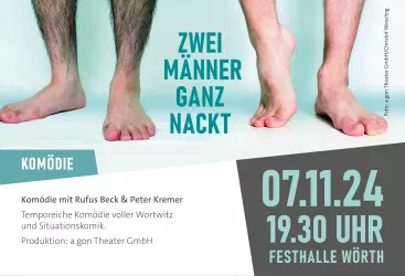 Komödie Kulturherbst Wörth Zwei Männer