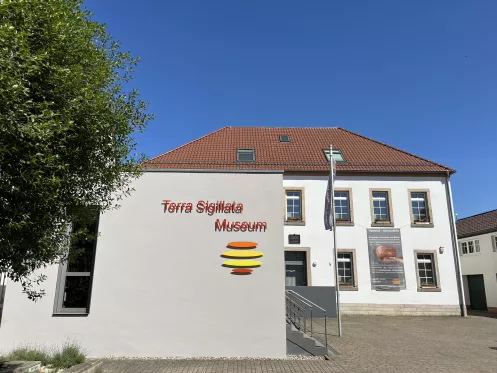 Außenansicht vom Terra Sigillata Museum in Rheinzabern